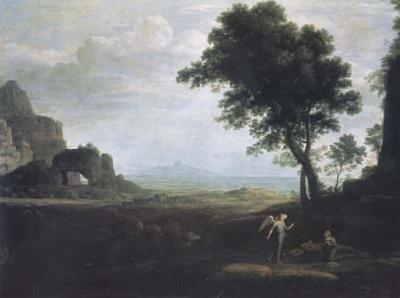  Landscape with Hagar and Ishmael in the Desert (mk17)